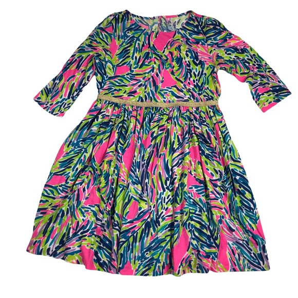 Lilly Pulitzer Other - Lilly Pulitzer Cotton Fit & Flare Dress size 12-14